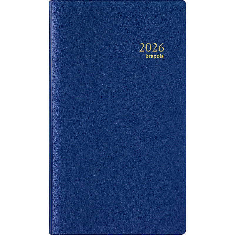 Brepols - Agenda 2026 Plan-O-Rama Genova 1 Monat/2 Seiten sortiert