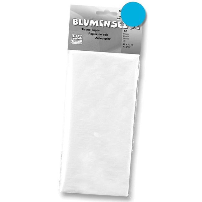 Folia – blaues Seidenpapier