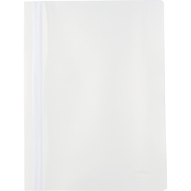 Pergamy - Schnellhefter, ft A4, PP, 25er Pack, weiß