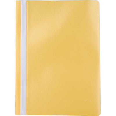 Pergamy - Schnellhefter, ft A4, PP, 5er Pack, gelb