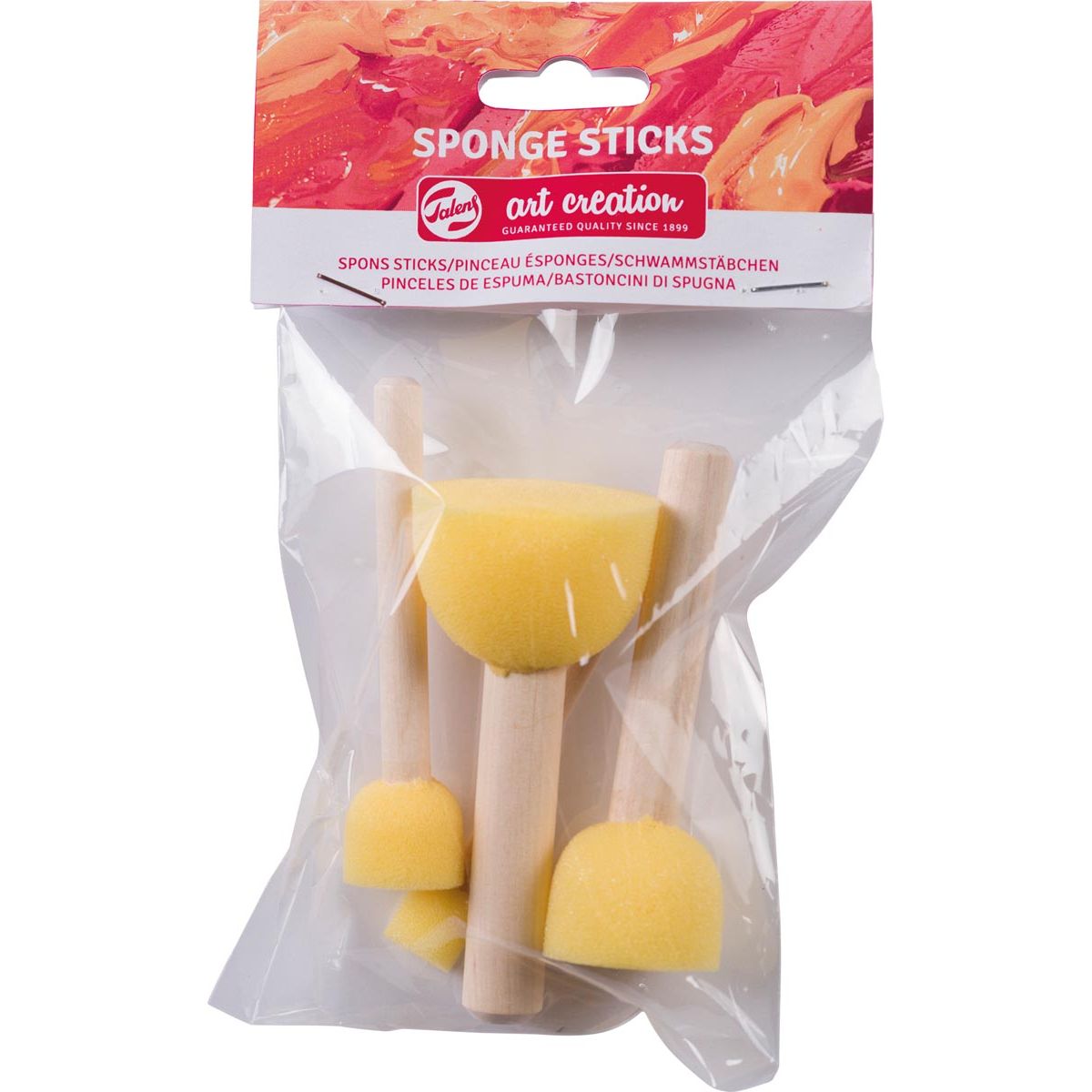 Talens Art Creation – Art Creation Schwammstäbchen, 4er-Set