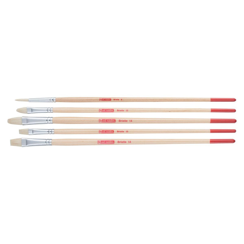 Talens Art Creation – Art Creation Pinselset, verschiedene Schweineborsten, Set mit 5 Pinseln