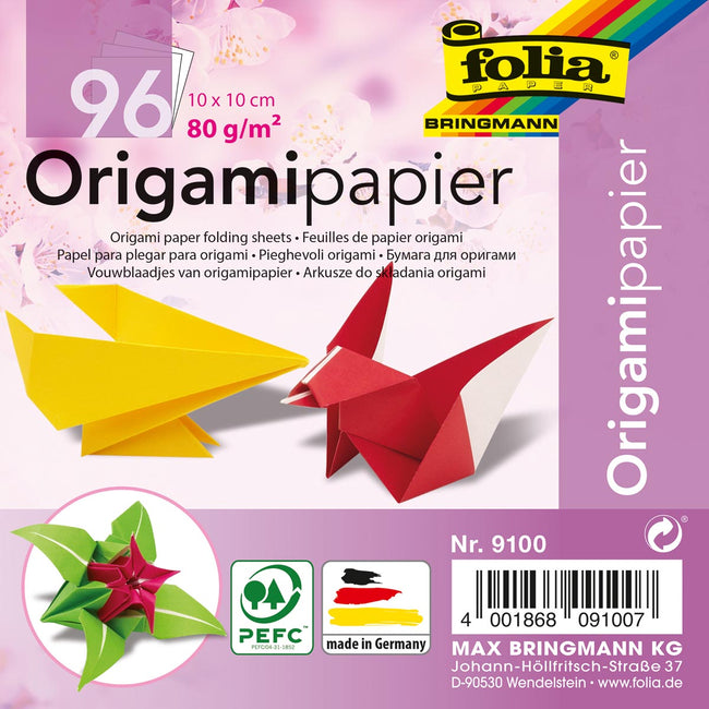 Folia - Faltblätter ft 10 x 10 cm