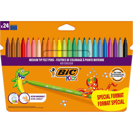 BIC -  Kids viltstift Couleur, blister van 18 + 6 gratis