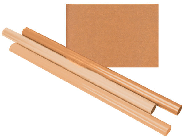 Haza - Verpackungspapier Kraft gestreift 60gr 100cmx10m auf Roll