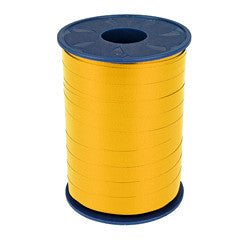 Timmers - Curl Ribbon 10 mm x 250 Meter Farbe Gelb Jaune 605