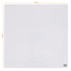 Nobo - Whiteboard-Fliese 36x36cm weiß magnetisch