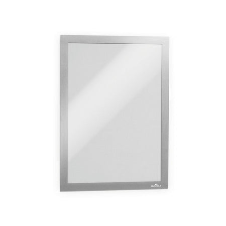 Langlebig - Duraframe 487223 A4 silbergrau 2 Stück