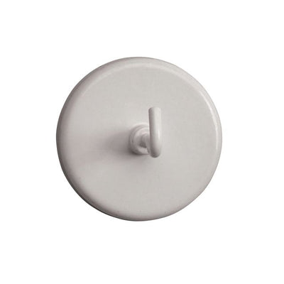 MAUL - Magnet mit Haken 47mm Zugkraft 12kg weiß 5 Stück