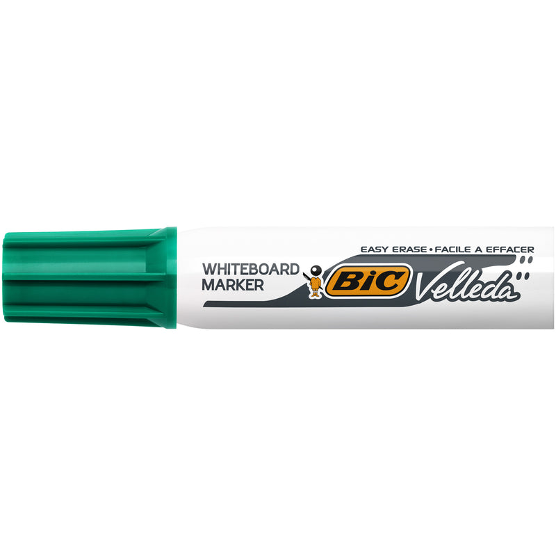 Bic - Whiteboardmarker Velleda 1781 diagonal groß grün | 12 Stück