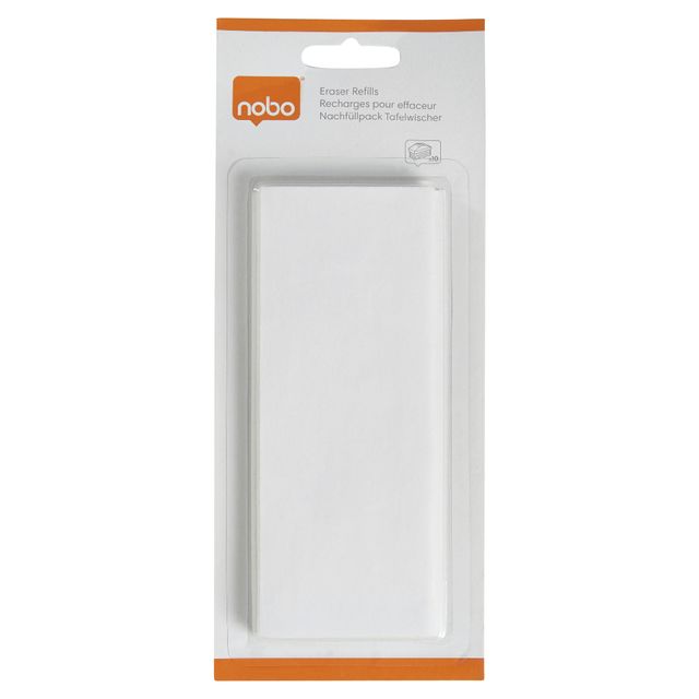 Nobo - Nachfüllung für magnetischen Whiteboard-Radierer blau