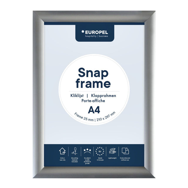 Europel - Klapprahmenhülle A4 25mm