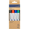 Legamaster – Whiteboard-Marker TZ 100 rund 1,5–3 mm, sortiert, Blister mit 4 Stück