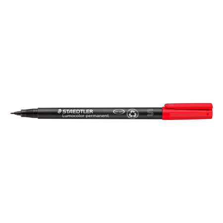 Staedtler - Filzstift Lumocolor 313 permanent S rot