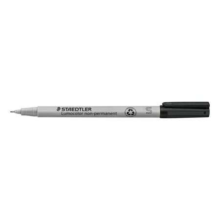 Staedtler - Filzstift Lumocolor 311 non permanent S schwarz | 10 Stück