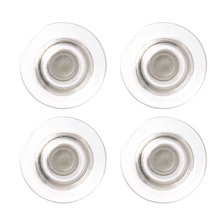 Nobo - Glastafelmagnet extra stark 32mm transparent 4 Stück