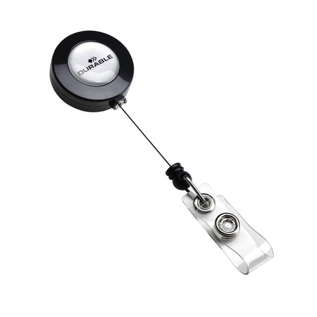 Langlebiger 8152 Rollmechanismus mit Druckknopf 80cm Anthrazit | 10 Stück