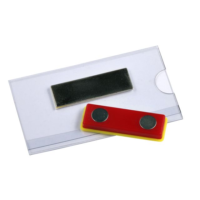 Quantore - Ausweishülle magnetisch 75x40mm | 24 Stück