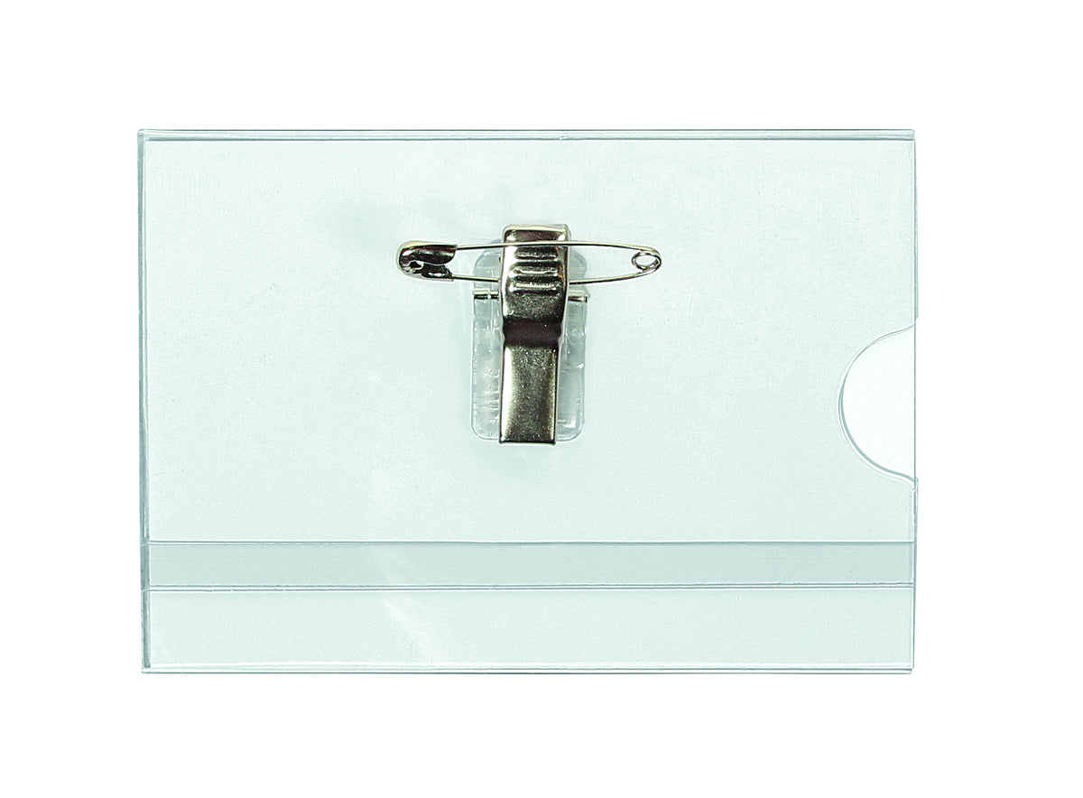 Quantore - Abzeichen mit Clip und Pin 60x90mm | 24 Stück