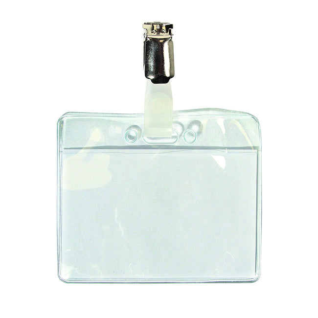 Quantore - Abzeichenclip 60x90mm | 24 Stück