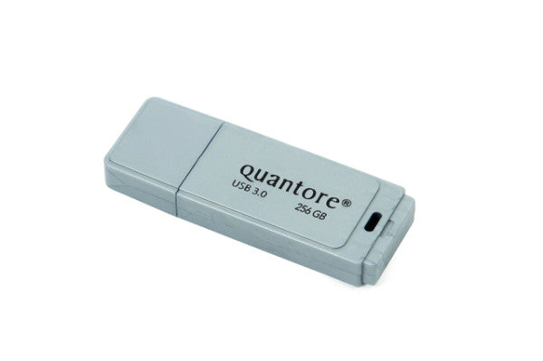 Quantore - USB Stick 3.0 256 GB Silber