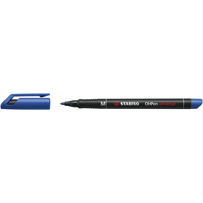 STABILO - Filzstift OHpen 843/41 permanent rund mittelblau