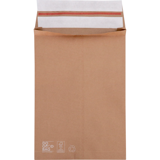 Klika - Umschlag | Versandtasche | 350x250mm | Papier | braun | 100 Stück