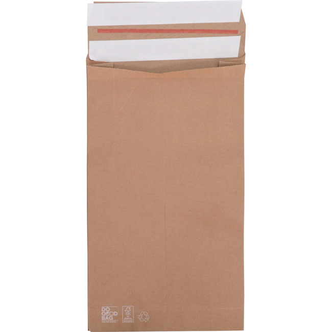 Klika - Umschlag | Versandtasche | 430x250mm | Papier | braun | 100 Stück