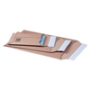 SendProof® - Versandumschlag Nr. 7 braun 235x340mm A4+ 25 Stück (Rigicraft) | 4 Stück