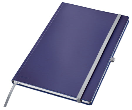 Leitz - Style Notizbuch, ft A4, Hardcover, liniert, blau