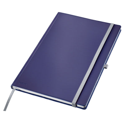 Leitz - Style Notizbuch, ft A4, Hardcover, liniert, blau
