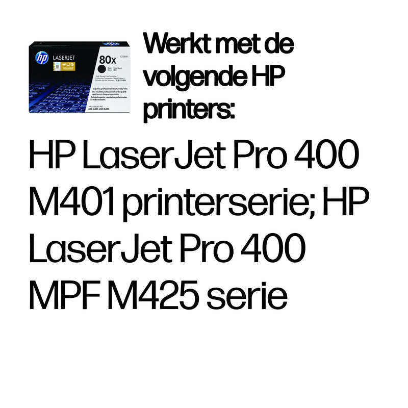 HP - Tonerkartusche cf280x 80x schwarz
