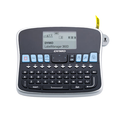 Dymo - Etikettendrucker LabelManager 360D tragbar qwerty 19mm schwarz
