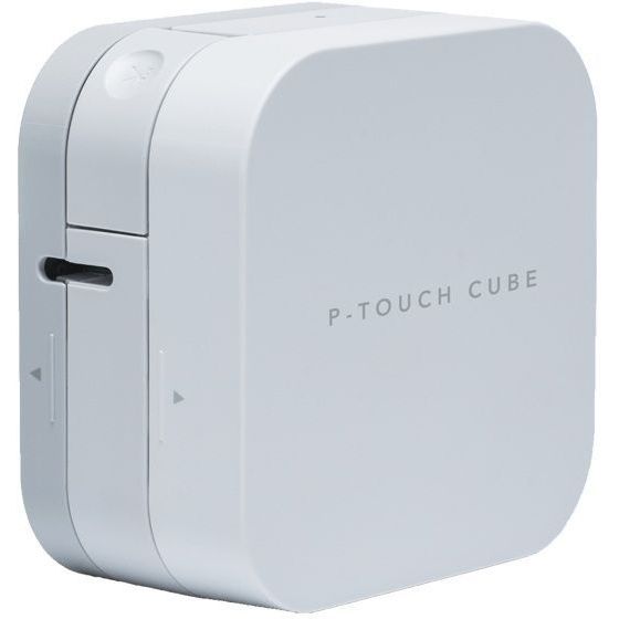 Brother - Etikettendrucker P-touch Cube TZe PT-P300BT Desktop 12mm weiß
