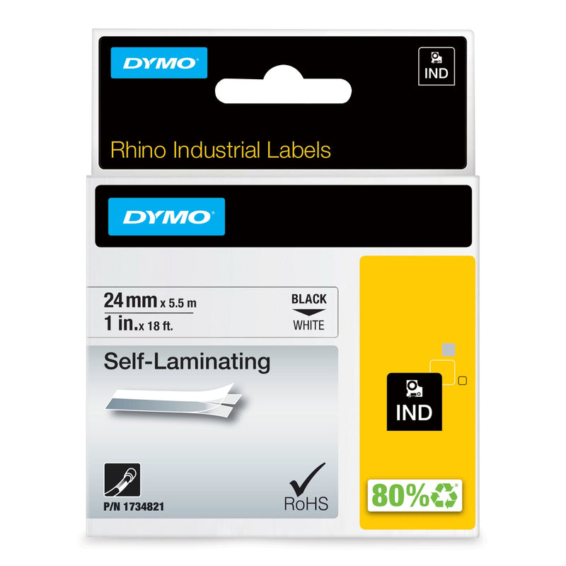 Dymo - Labele rhino industrial 24mm weiß