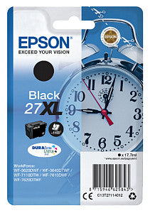 Epson - Inkcartridge 27XL T2711 Schwarz