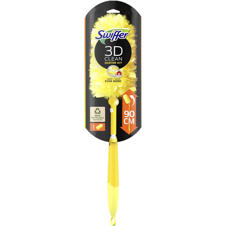 Swiffer - Staubwedelset 3D Clean, mit 1 Staubtuch, auf Blister