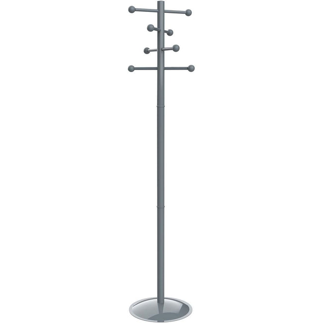 Maul -  kapstok Saphir Lite, uit metaal, hoogte 171 cm, 8 ophanghaken, grijs RAL7001