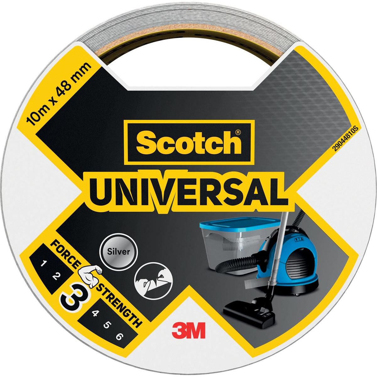 Scotch - Kanal Universal, ft 48 mm x 10 m, Silber