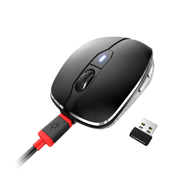 CHERRY -   MW 8C ADVANCED muis Ambidextrous RF-draadloos + Bluetooth Optisch 3000 DPI