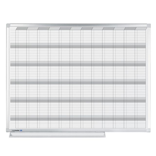 Legamaster - Planungstafel professioneller Jahresplaner im Format 90x120cm