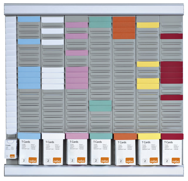 Planboard Nobo Woche 8 Panels mit 24 Slots NR.2