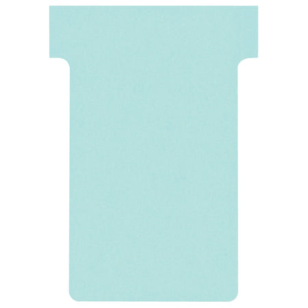 Nobo - T-Karte Nr.2 48mm blau 100 Stück