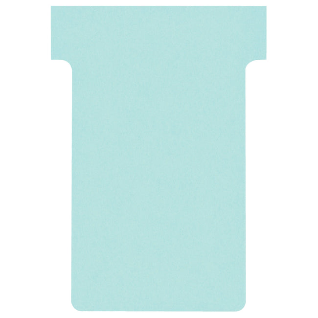 Nobo - T-Karte Nr.2 48mm blau 100 Stück