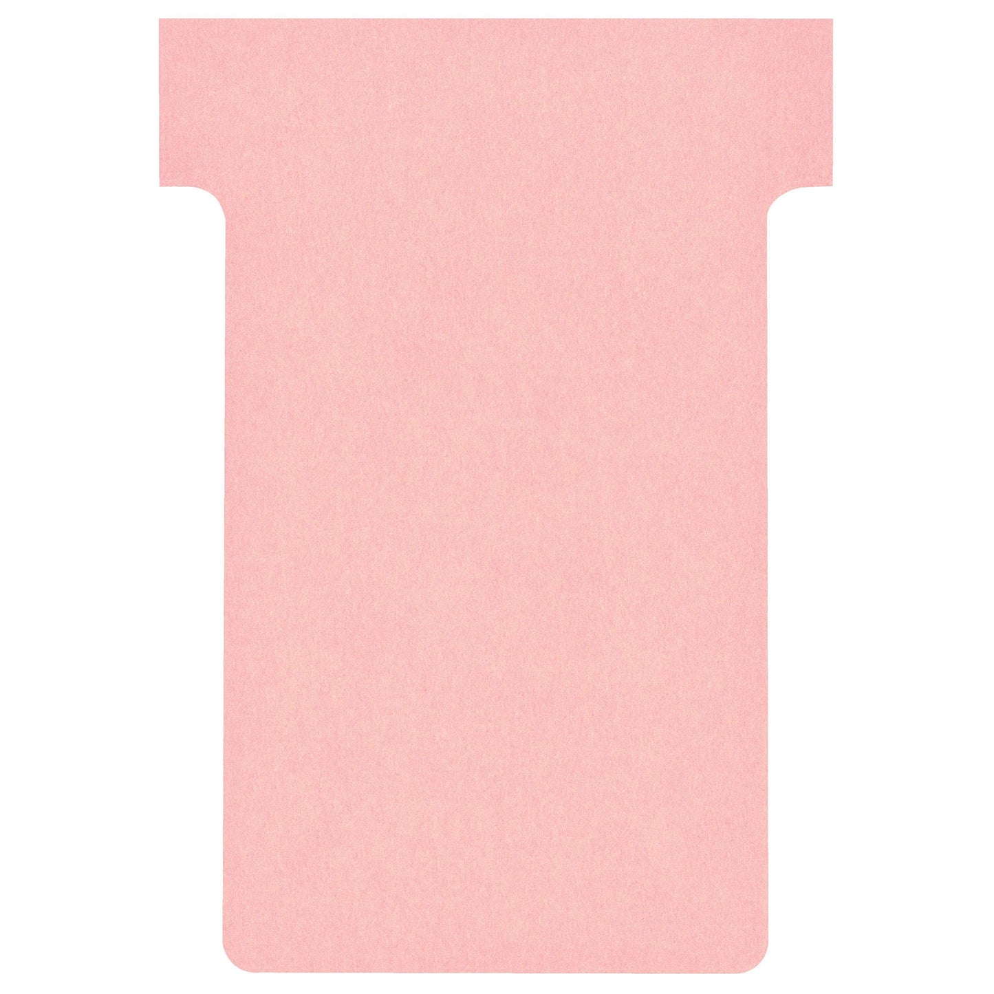 Nobo - T-Karte Nr.2 48mm rosa 100 Stück