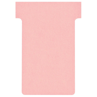 Nobo - T-Karte Nr.2 48mm rosa 100 Stück