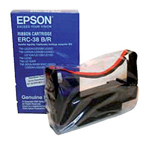 Epson - Lint S015245 für ERC38 Nylon Black/Rot