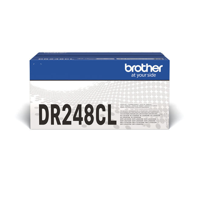 Brother - Trommel DR248CL schwarz + 3 Farben