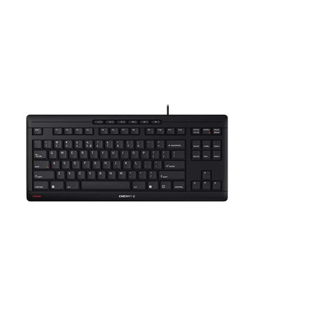 CHERRY -   STREAM KEYBOARD TKL toetsenbord Universeel USB QWERTY Engels Zwart