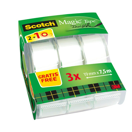 Scotch - Klebeband Magic 810 19mmx7,5m matt 2+1 Disp